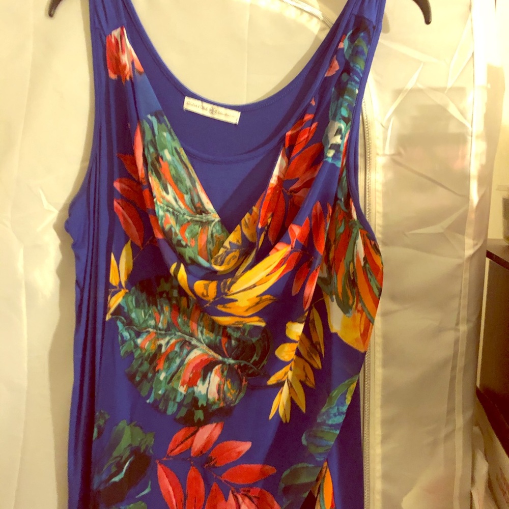 Floral tank top